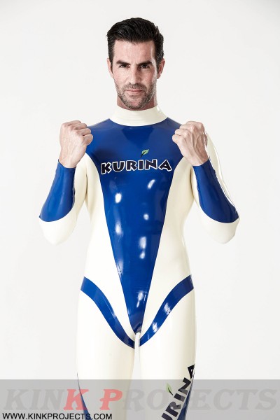 Male 'Kurina' Back Zipper Catsuit