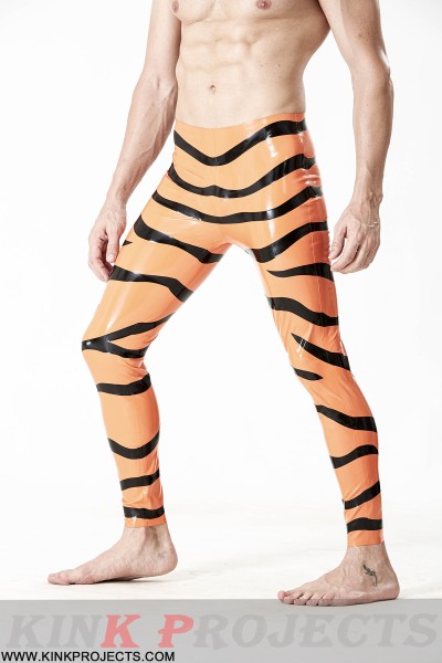 Male 'Tiger' Patterned Tights 