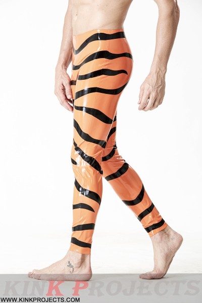 Male 'Tiger' Patterned Tights 