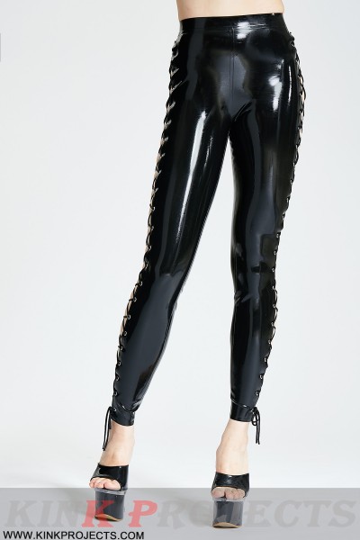 （Stock clearance) Side-Laced Leggings
