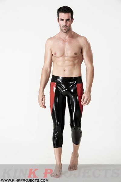 Male 'Heartening' Three-Quarter Zipperless Leggings 