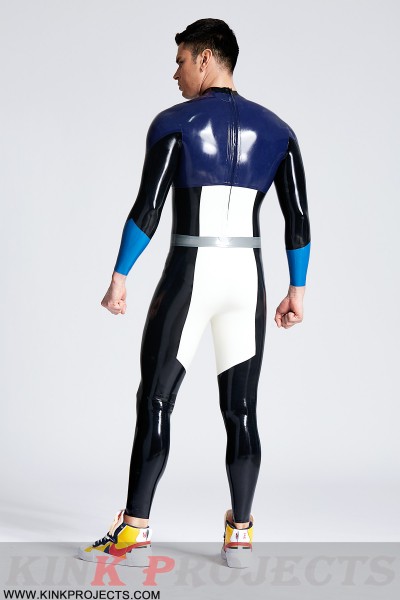 Male 'Skylar' Back Zipper Catsuit