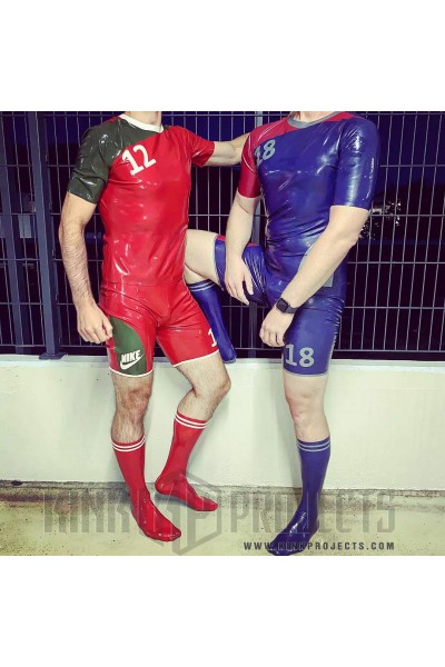 Male Footballer Latex Outfit