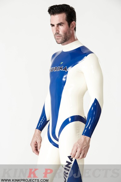 Male 'Kurina' Back Zipper Catsuit