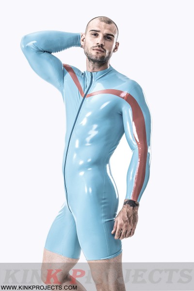 Male 'Bruce Lee' Long-sleeved Surfsuit 