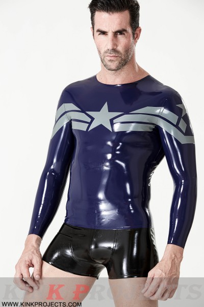 Male 'Star Blazer' Long-Sleeved T-shirt 