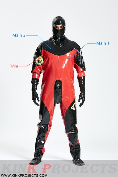 Male Heavy Duty Latex Viking Drysuit