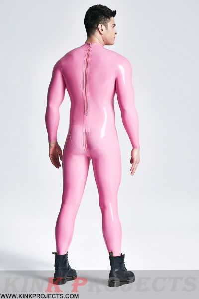 Male Standard Back Zip Latex Catsuit 