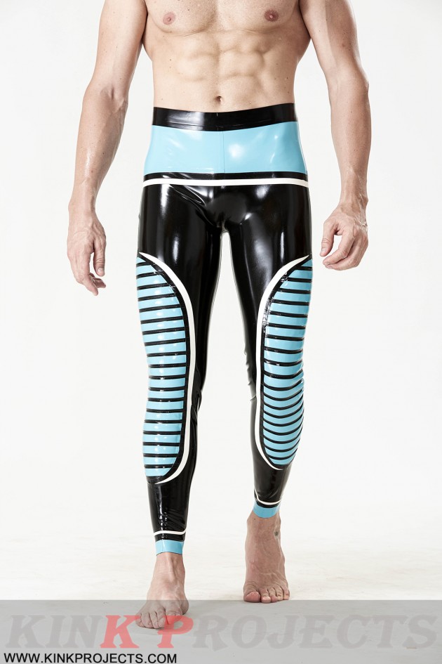 Male HIgh-Waisted Zipper-less Leggings 