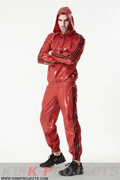 Male Sports Hooded Tracksuit Jacket