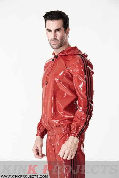 Male Sports Hooded Tracksuit Jacket