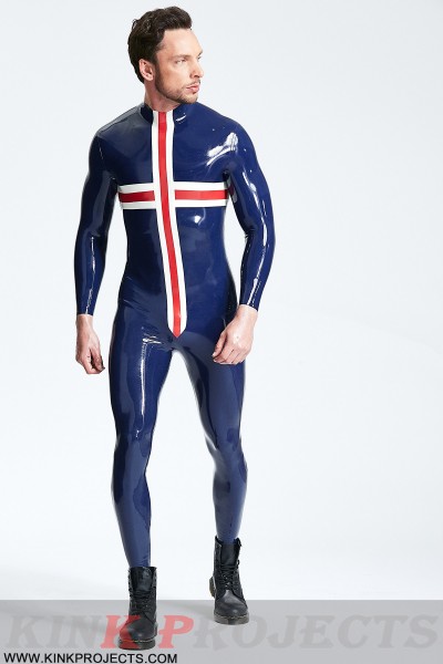 Male 'Patriotic Cross' Catsuit