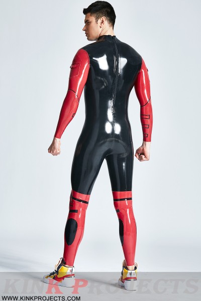 Male 'Defender' Back Zipper Catsuit