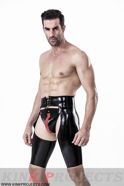 Male Knee-Length Front-Laced Chaps