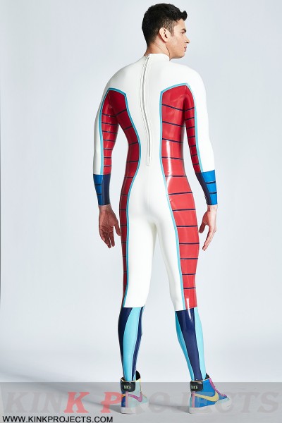 Male 'Diamond Duke' Back Zipper Catsuit