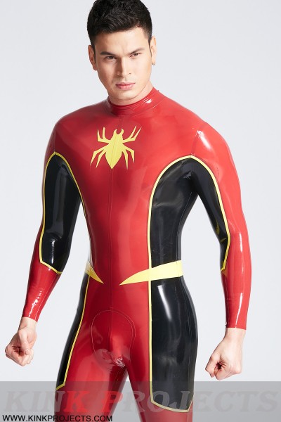 Male 'Stagger' Back Zipper Catsuit