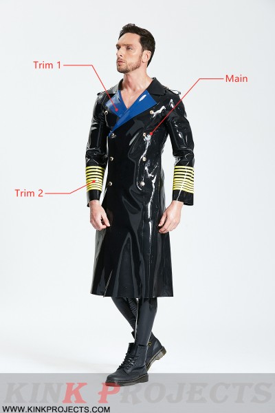 Male 'Hornblower' Knee-Length Coat 