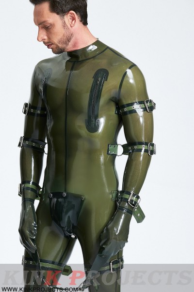 Male Multi-Use Bondage Codpiece Catsuit