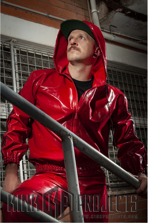 Male Sports Hooded Tracksuit Jacket