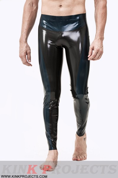 Male 'Two-Tones' Latex Tights