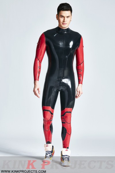 Male 'Defender' Back Zipper Catsuit