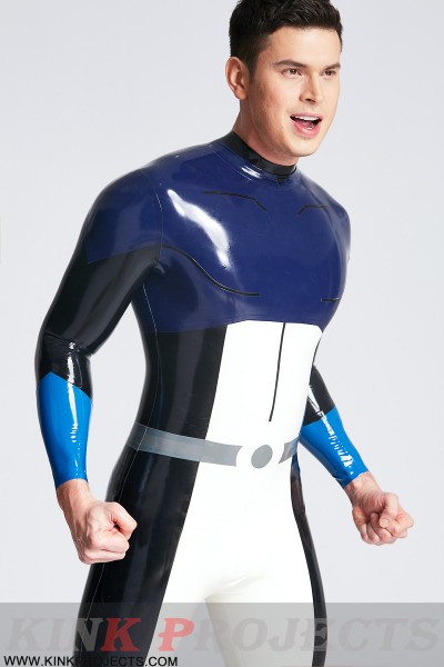 Male 'Skylar' Back Zipper Catsuit