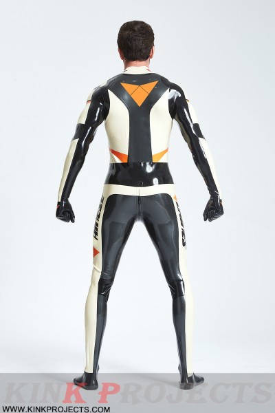 Male 'GP-Moto' Catsuit With Feet and Gloves