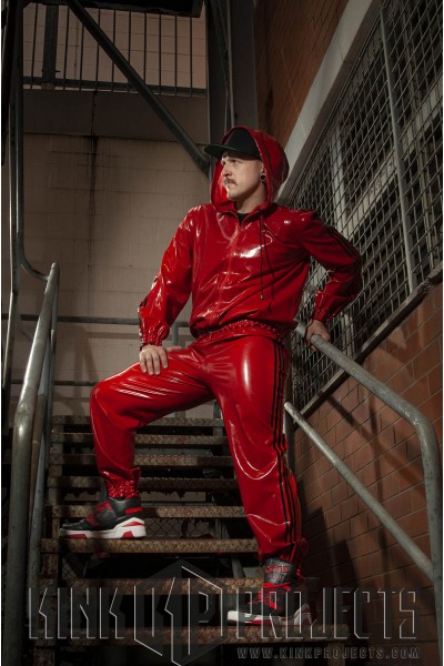 Male Sports Hooded Tracksuit Jacket