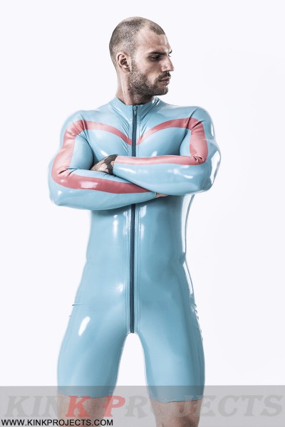 Male 'Bruce Lee' Long-sleeved Surfsuit 