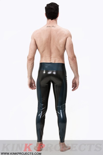 Male 'Two-Tones' Latex Tights