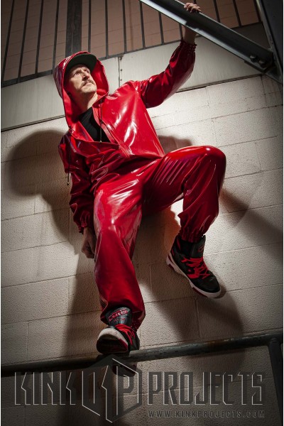 Male Sports Hooded Tracksuit Jacket
