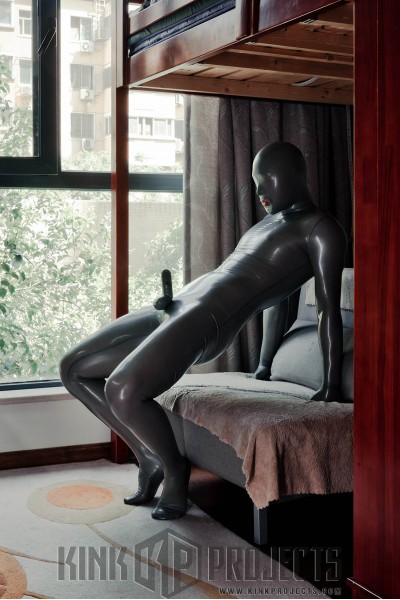 Male Standard 'Gimp' Fully-Enclosed Catsuit with Penis & Anal Sheaths