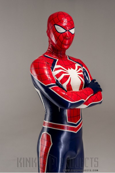 Male 'Spidey Two' Latex Costume Catsuit