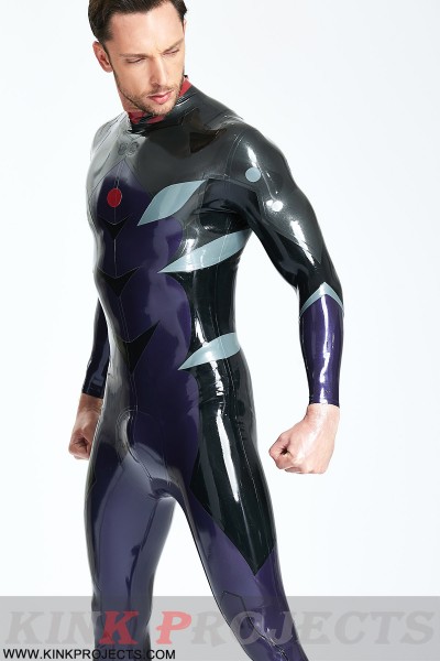 Male 'Galactic Nebular' Catsuit With Feet 