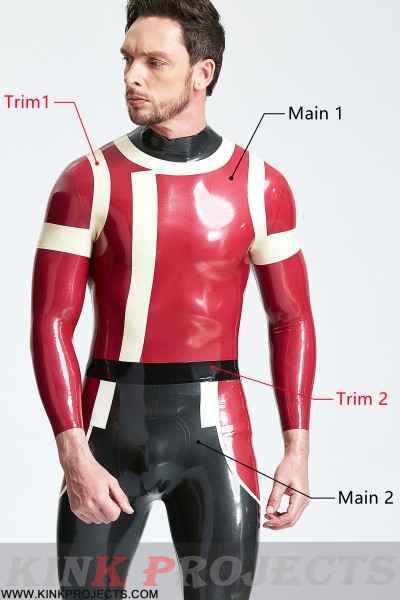 Male 'Polymorph' Back Zip Catsuit 