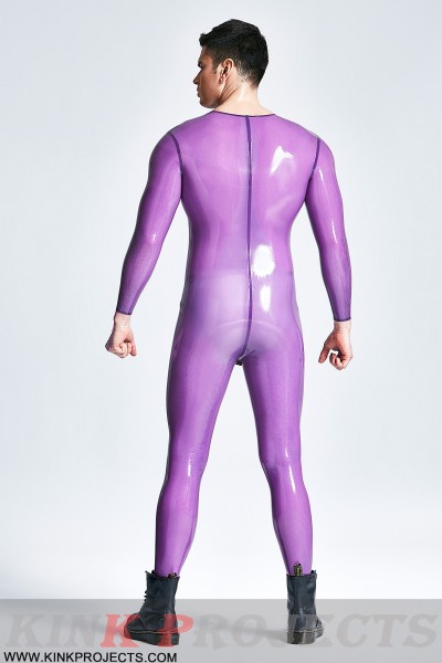 Male Codpiece Neck Entry Catsuit 