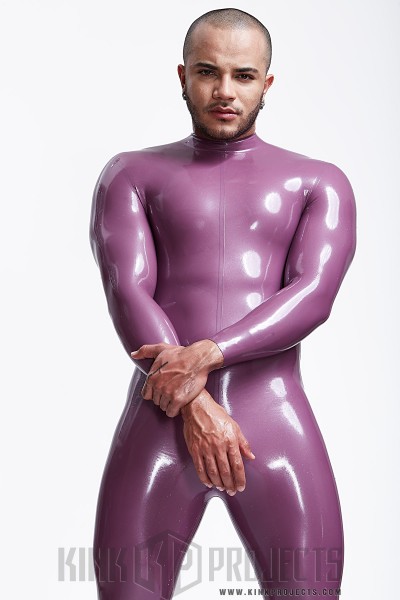 Male 'Sleekness' Basic Neck Entry Latex Catsuit 