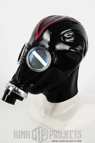 Fully Enlosed GasMask Hood with Trims No.1