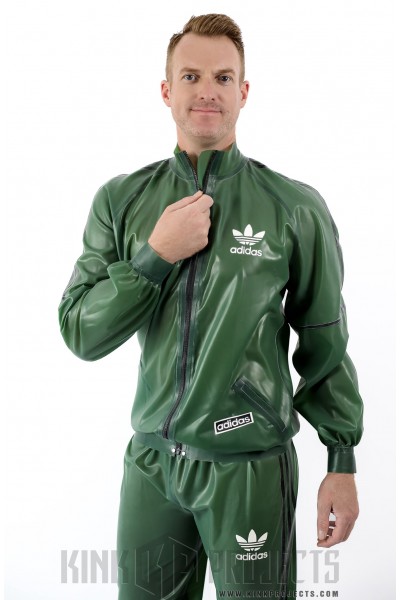 Male Custom Brand Sports Hooded Tracksuit Jacket