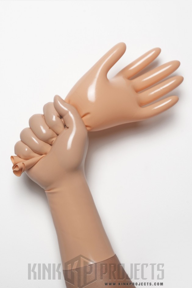 Mannequin Classic Short Molded Latex Gloves