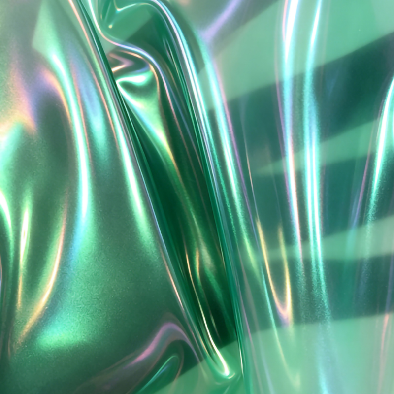 Shimmery Semi Trans Green