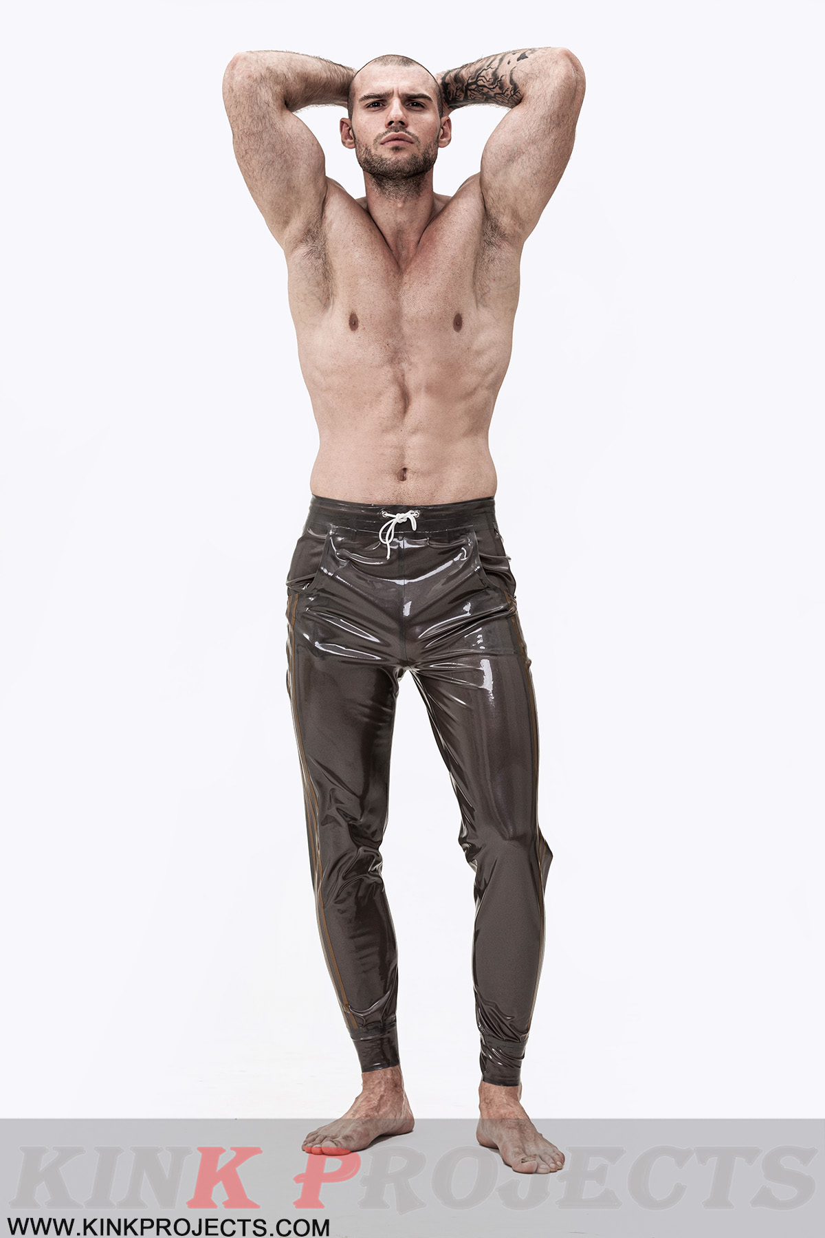 Men's Latex PU Motorcycle Men's Leather Pants Small Leg Pants Stage Wear  Tight Pants - Milanoo.com